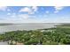 High aerial view showcasing the home's location near the waterway at 64 Bamboo Loop # 161, Georgetown, SC 29440