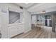 Bright kitchen pass-through to breakfast nook and stairs at 64 Bamboo Loop # 161, Georgetown, SC 29440