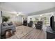 Open floor plan offers ample living and relaxing space with natural light and stylish decor at 64 Bamboo Loop # 161, Georgetown, SC 29440