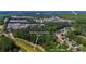 Aerial view showcasing the home's location on the golf course at 6572 Wellington Dr., Murrells Inlet, SC 29576