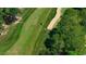 Aerial view of the golf course showing golfers and a sand trap at 6572 Wellington Dr., Murrells Inlet, SC 29576