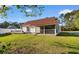 Serene backyard with a well-manicured lawn, offering a peaceful retreat and space for outdoor activities at 6593 Sunshine St. Nw, Ocean Isle Beach, NC 28469