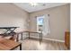 Bright home office features a window for natural light and a spacious work area at 701 Salleyport Dr. # 1117, Myrtle Beach, SC 29579
