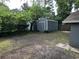 A grassy area behind the house provides a private space for outdoor activities at 7708 Woodland Dr., Myrtle Beach, SC 29572