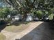 Detached garage and driveway provides secure parking for multiple vehicles at 7708 Woodland Dr., Myrtle Beach, SC 29572