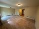 Spacious living room is ready for renovation and design to your needs and desires at 7708 Woodland Dr., Myrtle Beach, SC 29572
