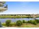 Scenic view from balcony overlooking the waterway and the surrounding landscape at 8121 Amalfi Pl. # 4706, Myrtle Beach, SC 29572