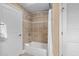 Bathroom features a tub with shower at 8121 Amalfi Pl. # 4706, Myrtle Beach, SC 29572