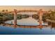 Scenic bridge reflecting in the water, highlighting the beautiful waterfront scenery and architecture at 8121 Amalfi Pl. # 4706, Myrtle Beach, SC 29572