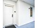 The condo unit features an exterior front entrance with a door and exterior wall details at 8121 Amalfi Pl. # 7-805, Myrtle Beach, SC 29572