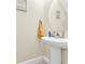Bathroom area featuring a pedestal sink at 837 Triple Ct. # 837, Myrtle Beach, SC 29588