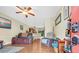 Cozy living room with hardwood floors, plush seating, and open layout at 837 Triple Ct. # 837, Myrtle Beach, SC 29588