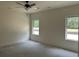 Bedroom featuring two windows and a ceiling fan at 122 Westfield Circle, Conway, SC 29526