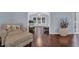 Relaxing sitting area with hardwood floors, comfortable furniture, and natural light at 137 Maiden Ln., Myrtle Beach, SC 29588