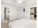 Neutral bedroom with bed, ensuite bathroom, and additional closet space at 1388 Gailard Dr., Conway, SC 29526