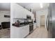 Bright kitchen with white cabinets, stainless steel appliances, and granite countertops at 1388 Gailard Dr., Conway, SC 29526
