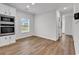 Spacious kitchen featuring stainless steel appliances and wood floors at 1529 Bucksport Rd., Conway, SC 29527
