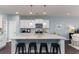 Spacious kitchen island with barstool seating, perfect for casual dining and entertaining guests at 153 Stride Ct., Myrtle Beach, SC 29588