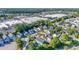 Aerial shot showing a neighborhood surrounded by lush greenery, near shopping centers at 1676 Citadel Ln., Myrtle Beach, SC 29577
