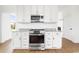Well-appointed kitchen featuring stainless steel appliances, ample cabinet space, and granite countertops at 1716 Cravens St., Georgetown, SC 29440