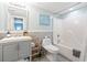 Beautiful bathroom featuring vanity, toilet and shower and coordinated decor at 201 74Th Ave. N # 2243/2244, Myrtle Beach, SC 29572