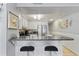 Kitchen breakfast bar is the perfect place to sit and enjoy a snack! at 202 North Ocean Blvd. # 109, North Myrtle Beach, SC 29582
