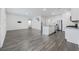 Open concept living room flows into eat-in kitchen featuring an island and stainless steel appliances at 3573 Bells Lake Circle, Longs, SC 29568