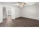 Comfortable bedroom offers ample space, soft natural light, and neutral flooring at 4510 Little River Inn Dr. # 2708, Little River, SC 29566