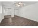 Spacious bedroom with hardwood floors and mirrored closet doors at 4510 Little River Inn Dr. # 2708, Little River, SC 29566