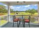 Enjoy the beautiful view of the golf course from the covered patio at 4811 Orchid Way # 301, Myrtle Beach, SC 29577