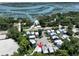 Aerial view of property near the coast, showcasing its location and surrounding community at 52 Fish Shack Alley, Murrells Inlet, SC 29576