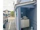 On-site laundry area featuring a modern washer and dryer at 5409 N Ocean Blvd. # 111, North Myrtle Beach, SC 29582