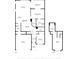 Detailed floor plan showcasing the layout of the two-story home, including room dimensions at 5475 Elba Way # 1601, Myrtle Beach, SC 29579