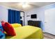 A bedroom with twin beds at 6000 N Ocean Blvd. # 329, North Myrtle Beach, SC 29582