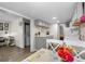 Bright kitchen showing the sink, counters, and view into the dining area and laundry room at 6001 - 1498 S Kings Hwy., Myrtle Beach, SC 29575