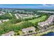 Aerial view of golf course community with lush green trees and beautiful ponds at 6203 Catalina Dr. # 212, North Myrtle Beach, SC 29582
