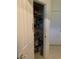 A walk-in pantry with metal shelving and abundant storage space for food and household supplies at 700 Two Rivers Ct., Myrtle Beach, SC 29579