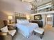 Spacious main bedroom with high ceilings and a sitting area at 701 Norris Dr., Pawleys Island, SC 29585