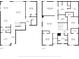 Floor plans of the home featuring the layout of both floors, including room dimensions at 7094 Watercress St, Myrtle Beach, SC 29579