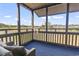 Relaxing screened-in porch boasts comfortable seating and views of the golf course at 9501 Shore Dr. # A-311, Myrtle Beach, SC 29572