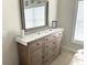 Dresser with seashell decorations, mirror and window at 1029 Ray Costin Way # Villa 909, Murrells Inlet, SC 29576