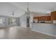Open living space showcasing a seamless flow between the kitchen, dining, and living areas at 1220 Dunraven Ct., Conway, SC 29527