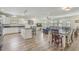A spacious kitchen, dining and living area with updated appliances and plenty of room for entertaining at 1613 Havens Dr., North Myrtle Beach, SC 29582