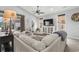 Inviting living room featuring lots of natural light, comfortable seating, and stylish decor at 1617 N Dogwood Dr. N, Surfside Beach, SC 29575