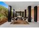 Outdoor seating area with comfortable chairs and an inviting patio at 1617 N Dogwood Dr. N, Surfside Beach, SC 29575