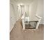 Second story hallway has carpet flooring and access to multiple rooms at 1709 Perthshire Loop, Myrtle Beach, SC 29579