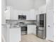 Kitchen with stainless steel appliances, and a granite countertops at 1727 Cane Branch Rd., Loris, SC 29569