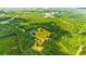 Sprawling acreage with a pond, bordered by lush woods, featuring home and outbuildings at 1961 Bright Rd., Little River, SC 29566