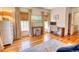 Home office features hardwood floors, lots of light, and functional decor for a productive workspace at 203 Broad St., Georgetown, SC 29440