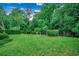 Well-maintained backyard with green grass and beautiful landscaping at 24 Willowbend Dr., Murrells Inlet, SC 29576